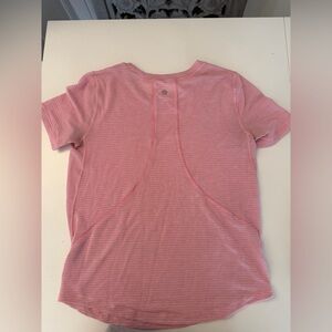 lululemon athletica Pink Short Sleeve Performance Tee
